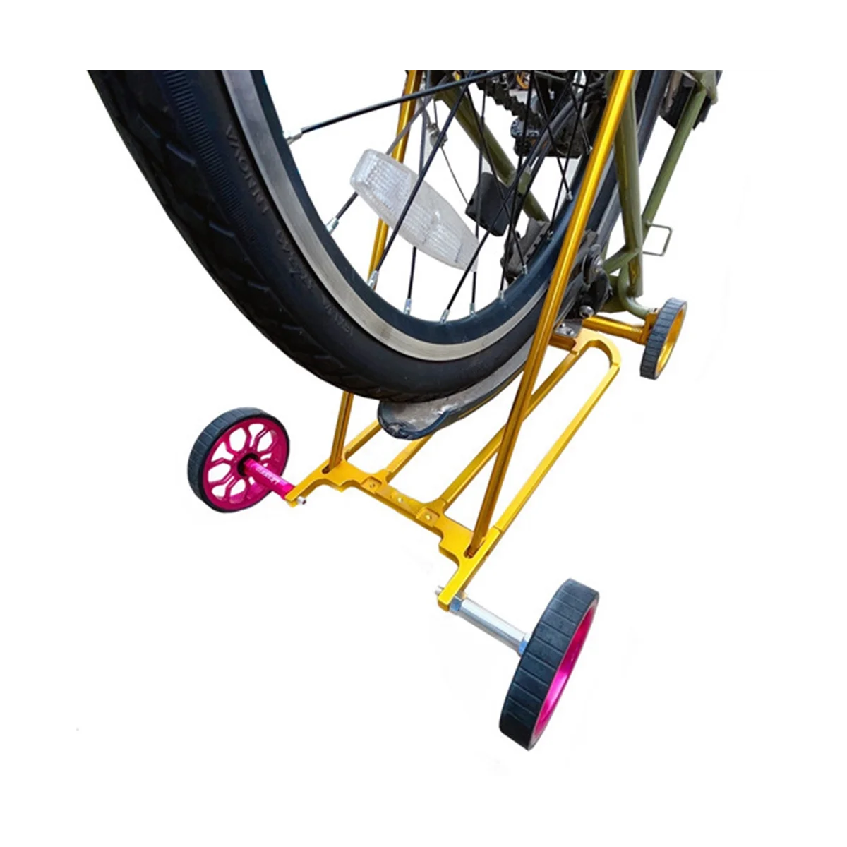 Kerékpár tartó Könnyű Kerék Rod Kiterjesztését Hatszögletű Oszlop Teleszkópos Hosszabbító Rúd a Kerékpár Könnyen Kerék,1