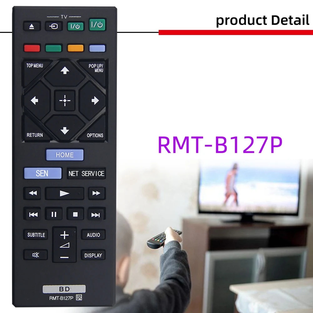 RMT-B127P Távirányító Cserélje ki a Sony Blu-Ray Disc DVD-Lejátszó BDP-S1200 BDP-BX120 BDP-BX320 BDP-BX520 BDP-S3200