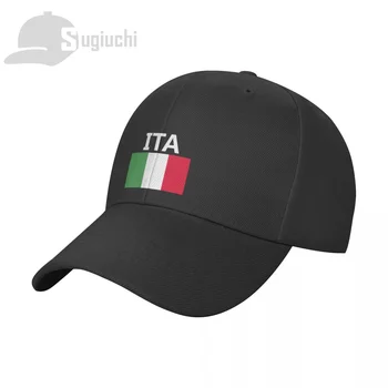 Olaszország Ország Zászló Betű Nap Baseball Sapka Apa Sapka Állítható Férfi Női Unisex Király Szabadtéri Kalap