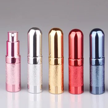 6ml Hordozható Mini Újratölthető Parfüm Palack Spray-Illat Szivattyú Üres Kozmetikai Konténerek Porlasztó Üveg Utazási Eszköz