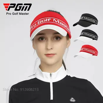 PGM Nők Fényvédő Csúcsos Sapka Anti-UV Golf Sport Caps számára Hölgyek Szabadtéri Nap Árnyékban Kalapok Női Alkalmi Anti-verejték Üres Kalap