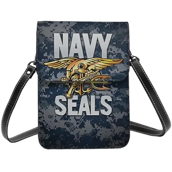 Navy Seal Válltáska 2023 Új Divat Diák Ajándék Mobiltelefon Táska Retro Bőr Munka Táskák