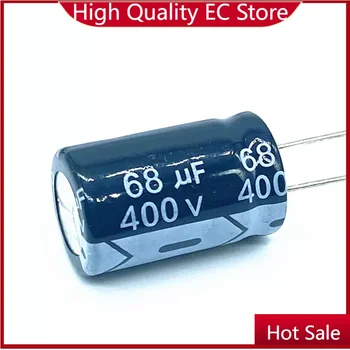 4db/sok Alumínium Elektrolit Kondenzátor 400v 68UF 400v68UF Alacsony ESR/Impedancia magas frekvenciájú méret 16*25 20%