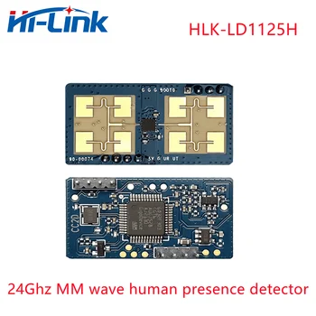 1db HLK-LD1125H 24Ghz MM hullám emberi jelenlét érzékelő, radar érzékelő modul légzés indukciós kezdve érzékelő