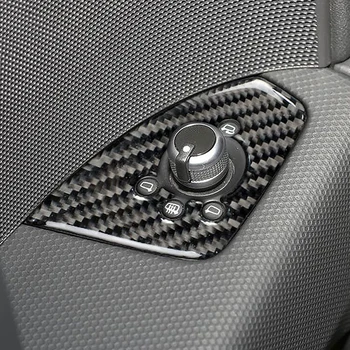 Szénszálas Ajtó Gombok Matrica Dekoráció Audi TT 2008-2014 Autó Stílus Belső Kiegészítők Fedezze Berendezés