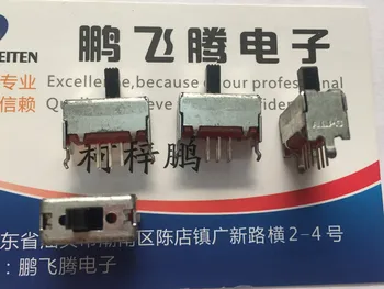 1DB Japán SSSF021500 váltókapcsoló 6 láb, 2 fogaskerék konzol csúszó kapcsoló dupla függőleges