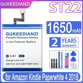 GUKEEDIANZI Csere Akkumulátor ST22 1650mAh az Amazon Kindle Paperwhite 4 2018 Paperwhite4