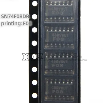 10db/sok SN74F08DR SN74F08D Selyem szitanyomás F08 SOP-14 csomag eredeti Eredeti Logika chip