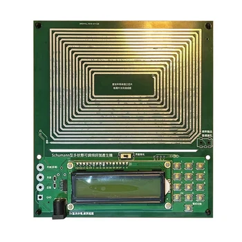 1Set DC5V Állítható 0.01-100Khz 7.83 HZ-es Schumann Rezonancia Ultra-Alacsony Frekvenciájú Pulzus Hullám Generátor Szinusz Hullám PCB