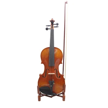 Hordozható Hegedű Állvány Összecsukható Hegedű Padló Állvány Hegedű ABS Műanyag Állvány Professzionális Húros Hangszer Részei & Kiegészítők