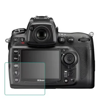 Edzett Üveg Protector Őr Fedezni Nikon D7000 D300 D700 D90 DSLR Fényképezőgép LCD Kijelző Védő Fólia Védelem