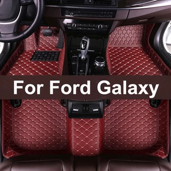 Autó Szőnyeg Ford Galaxy Mk IV 3 2016~2019 7seat Autó Belső Alkatrészek Vízálló Szőnyeg Autó Mat Teljes körű Autó Tartozékok
