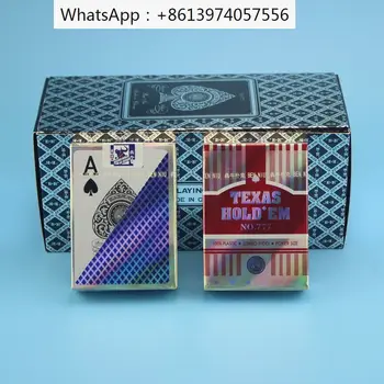 Kétoldalas Matt Benniu 777 Műanyag Kártya Texas Kártya Széles Karakter Nagy Karakter Póker