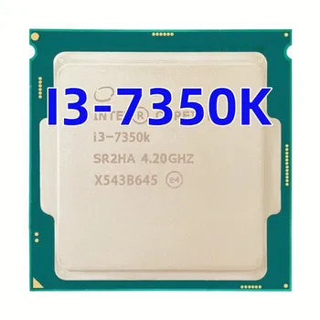 i3 7350K i3-7350K CPU 4.2 GHz-es Dual-Core Quad-Szál Processzor 4M 60W 45 NM LGA 1151