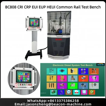 CR808 Többfunkciós CRDI/CRP/CAT320D/EUI/EUP/HEUI/HEUP Common Rail Injektor Dízel próbapad
