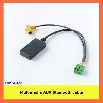 Alkalmas Audi Q5 A6 A4-es Q7 A5 S5 MMI 3G AMI Multimédia AUX Bluetooth Kábel Autók, Alkatrészek, Tartozékok, Autós Dolgokat