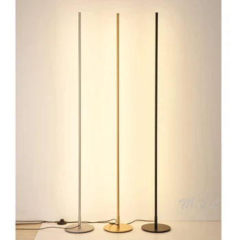 Modern állólámpa Minimalista Led Álló Lámpa Északi Arany állólámpák Nappali Hálószoba Lámpa Tanulmány Utcai Lámpa Lambader