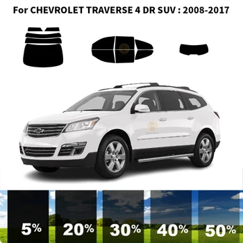 Elővágott nanoceramics autó UV Ablak Árnyalat Kit Autóipari Ablak Film CHEVROLET TRAVERSE 4 DR. SUV 2008-2017