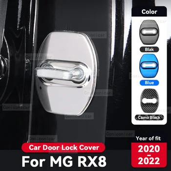 A MG RX8 2020 2021 2022 Autó Zár Védelmét Fedezi rozsdagátló Rozsdamentes Acél Auto lakberendezési Kiegészítők