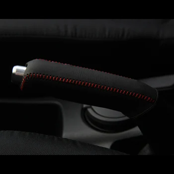 Autó kézifék Kiterjed Felső Réteg Bőr Esetében Hyundai Verna Kézifék Markolat Eredeti Borító Automata Kézifék