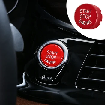 Autó Belső Piros Start Stop Motor Be/ki Gombot Fedél BMW E Alváz 1 Sorozat 5-ös bmw X1 X5