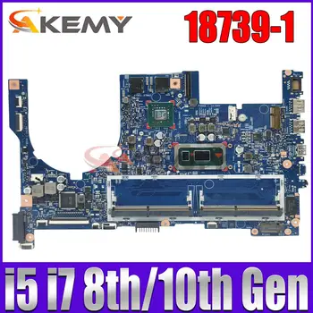 A HP Envy 17-CE Laptop Alaplap I5 I7 8./10 Gen CPU 18739-1 Notebook Alaplap