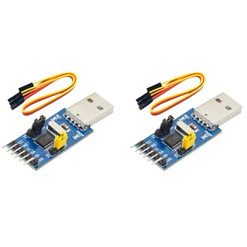 2X CH341T Két-In-One Modul USB-I2C IIC UART USB-TTL Single-Chip Soros Port Downloader