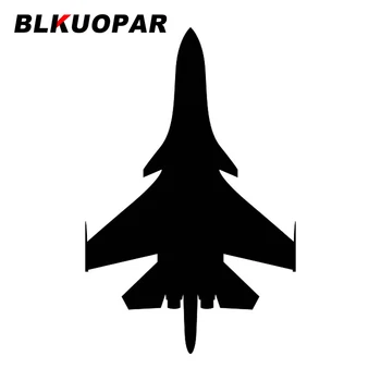 BLKUOPAR S-54 Militaire Vadászgép Autó Matrica Kreatív Grafika Matrica Személyiség Csomagtartóban Laptop Szélvédő Autó Ajtaját Védő