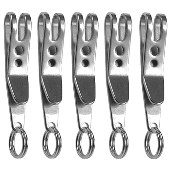 Többfunkciós Klip Keychains Felfüggesztés Klip Eszköz Karabiner tökéletes Lóg EDC Eszközök, Elemlámpa, Stb.