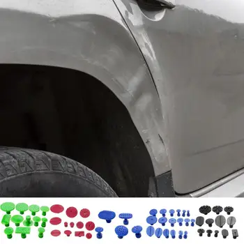 Autóalkatrész Lap Paintless Dent Lehúzó Készlet Autó Horpadás Javító Eszköz Szakmai tapadókorong Ragasztó autó Kezét Dent Eltávolítani Eszközök