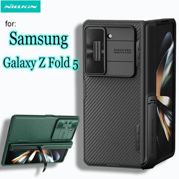Samsung Galaxy Z Fold 5 Esetben NILLKIN 180° - Szeres Dia Kamera Védelem TPU PC Fedél Samsung Z Fold5 5G A Telefon tulajdonosa