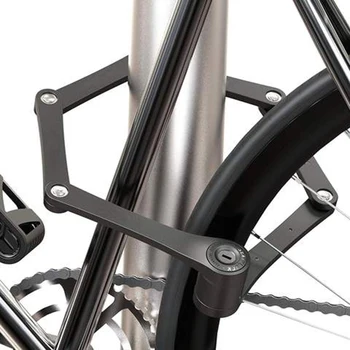 Nagy Teherbírású Ipari Kerékpár Zár Cutter-Bizonyíték 6-Részben Összecsukható Kulcs/Kombinációs Zár, Magas Keménységű, Kerékpározás Tartozékok Bicicleta