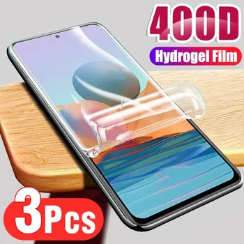 3PCS Hidrogél Film Moto G22 G32 G42 G52 G62 5G G72 G82 G 5G 2022 G51 5G G71 G200 5G Képernyő Védő Védő Telefon Film