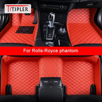 TITIPLER Egyedi Autó Szőnyeg A Rolls-Royce phantom Szalon Automatikus Kiegészítők Láb Szőnyeg